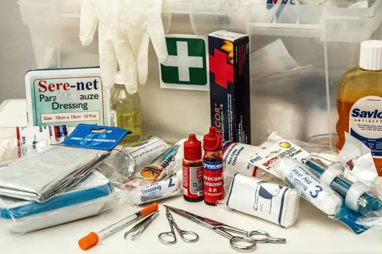 Content of First Aid Box